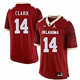 Oklahoma Sooners 14 Reece Clark Red 47 Game Winning Streak College Football Jersey Dzhi,baseball caps,new era cap wholesale,wholesale hats